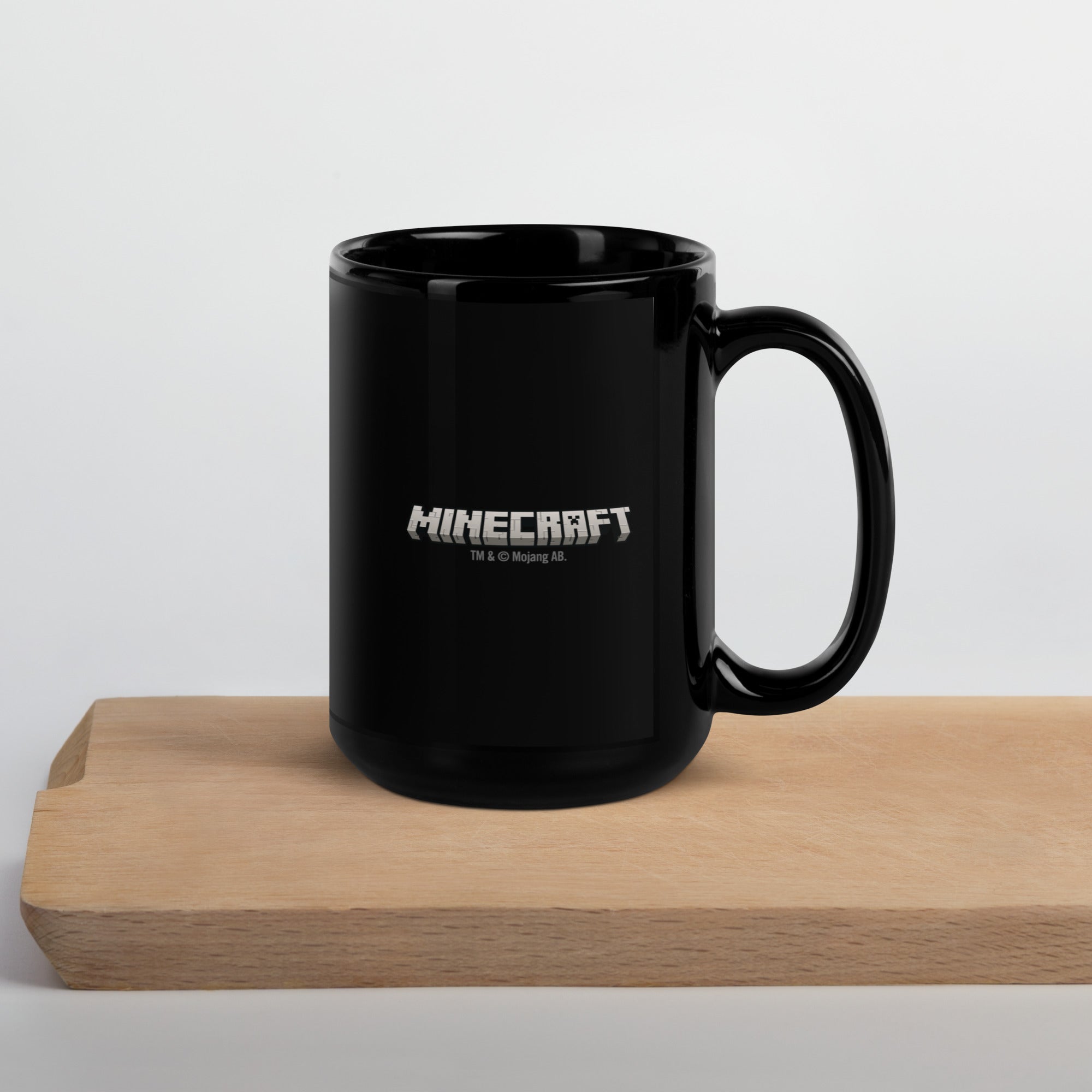 Minecraft Personalized Photo Black Mug Survival Mode - Image 8