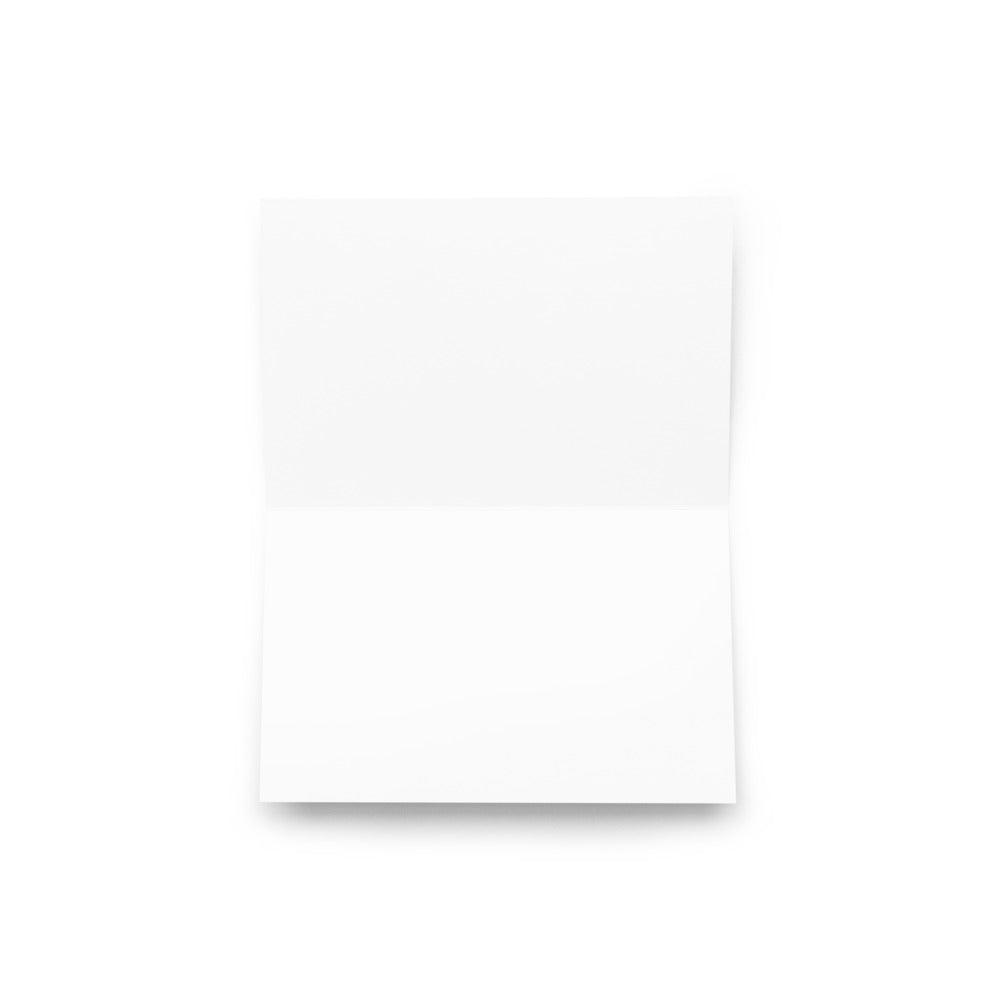 Alternative view of Minecraft Color Me Creeper Holiday Greeting Card